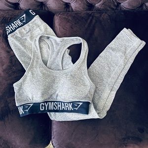 Gymshark sports bra and seamless leggings set